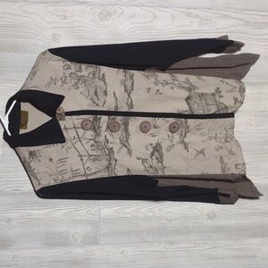 Rare Spencer Alexis Asian Inspired Top